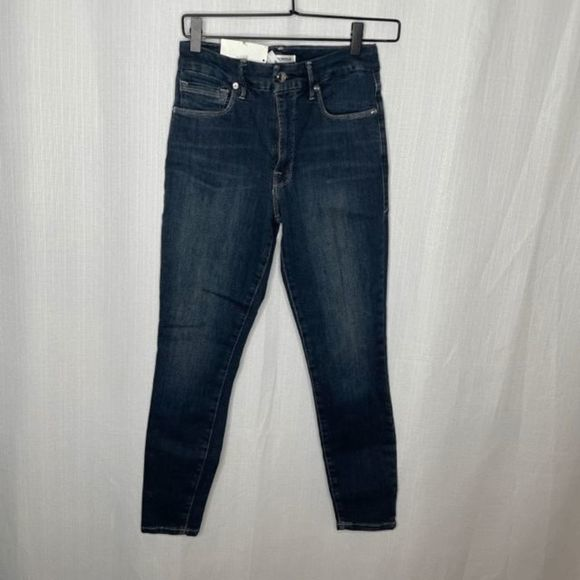 Good American Good Legs Crop Jeans - Picture 1 of 4